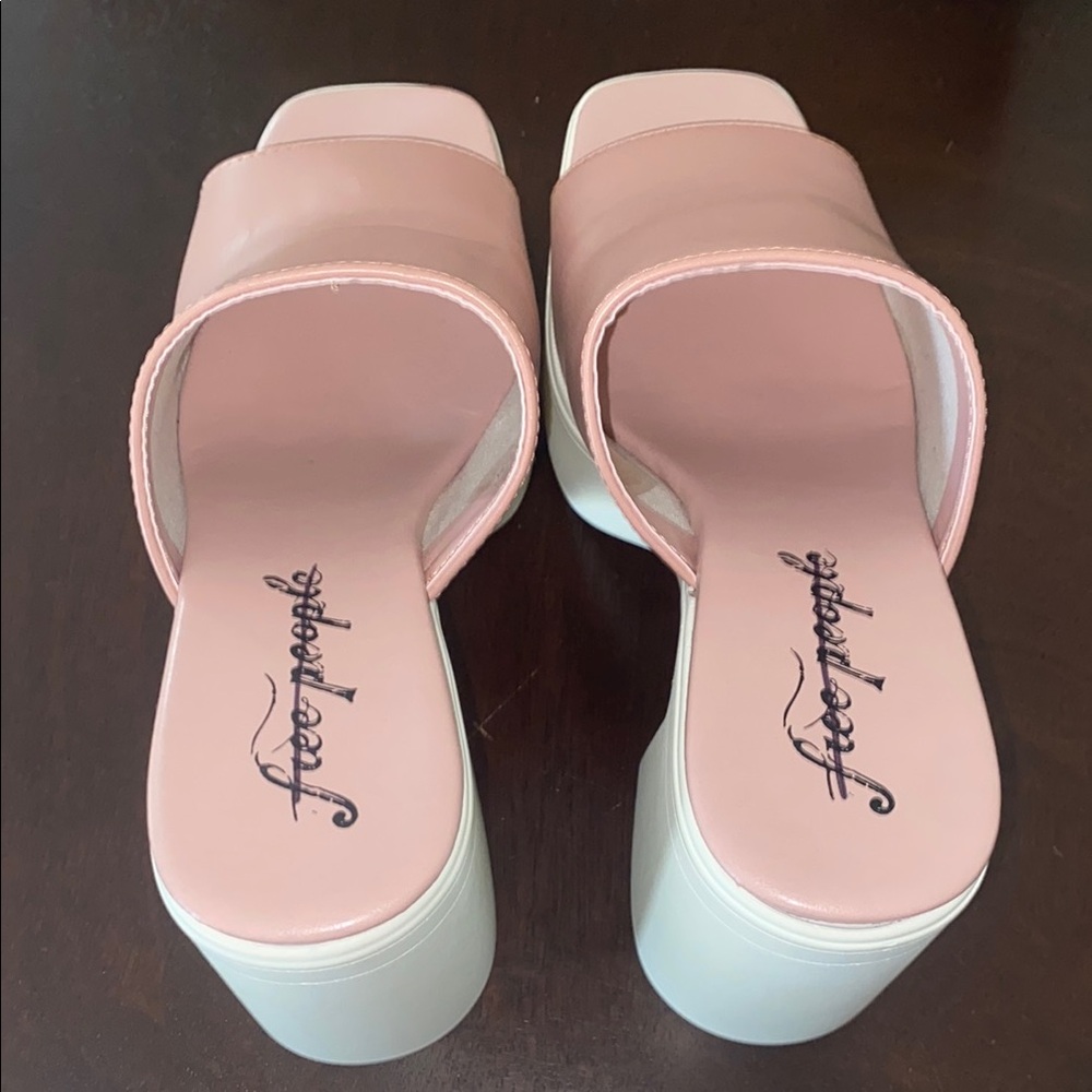 NIB Free People Zoe Platform Slide Sandal - Picture 7 of 12